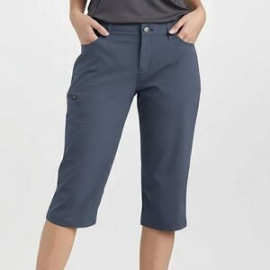 Outdoor Research Ferrosi Capris Naval Blue Women's Size 10 Trail Gorpcore
